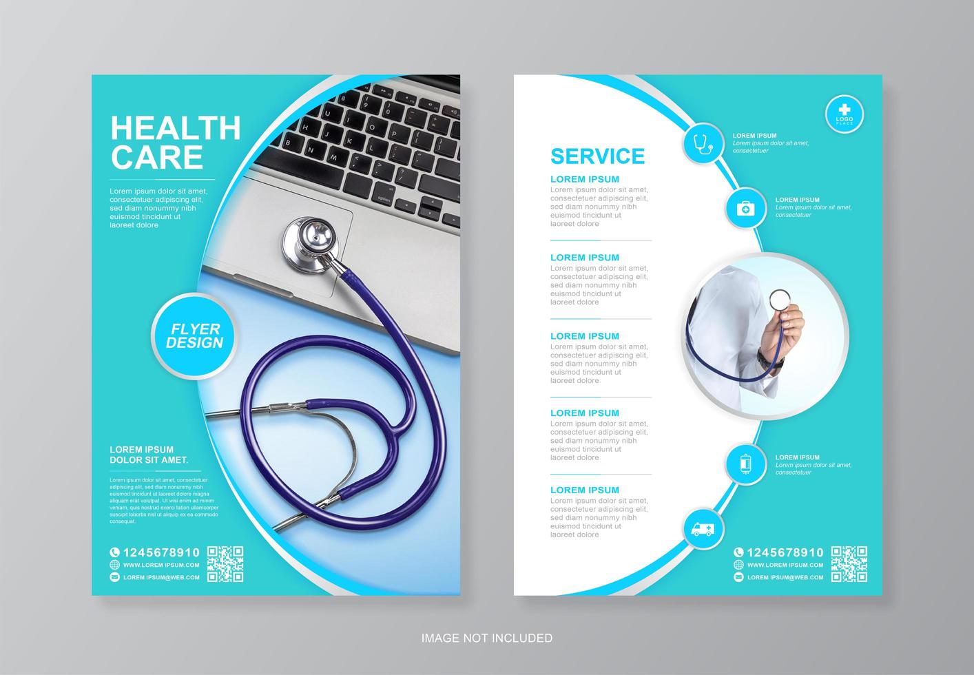 corporate-health-care-and-medical-flyer-design-for-printing-vector